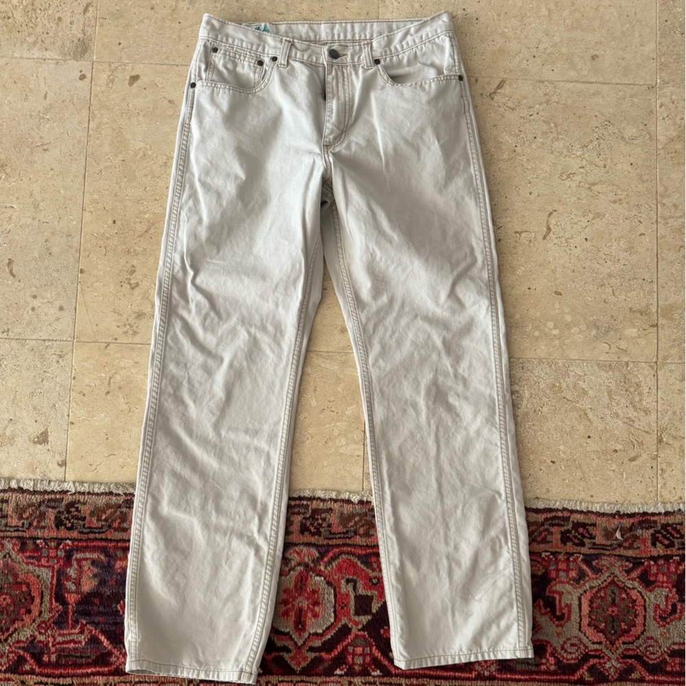 Men’s Khaki Coastal Cotton Pants